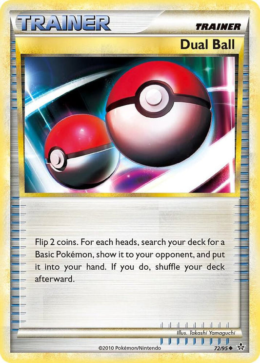 Pokemon Dual Ball 72/95 Unleashed