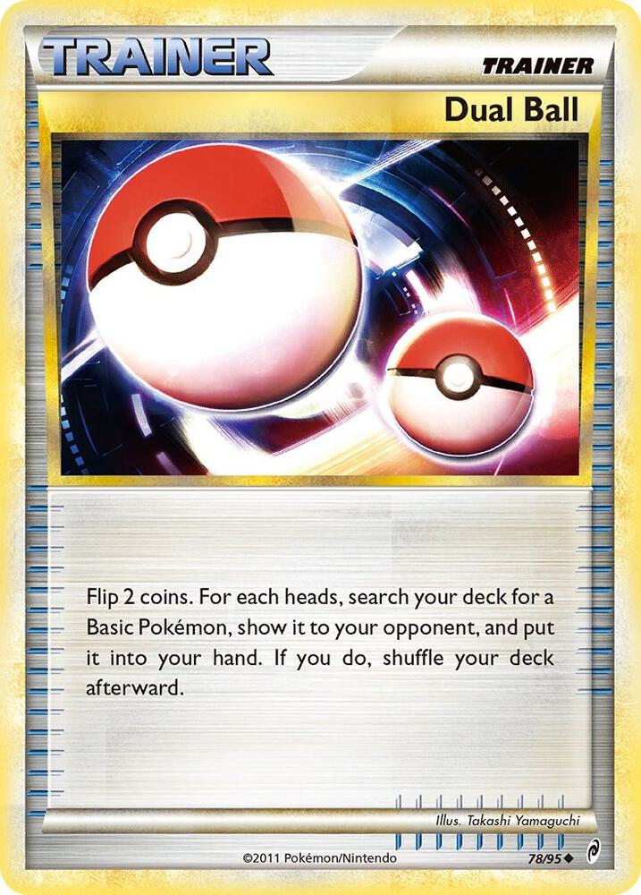 Pokemon Dual Ball 78/95 Call of Legends