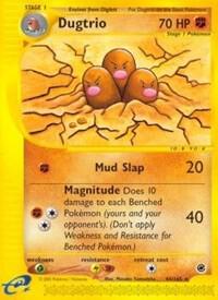 Pokemon Dugtrio 44/165 Expedition Base Set
