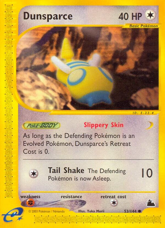 Pokemon Dunsparce 53/144 Skyridge