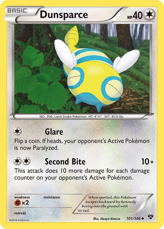 Pokemon Dunsparce 101/146 XY
