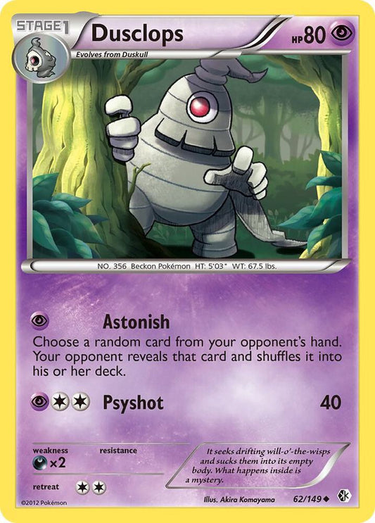 Pokemon Dusclops 62/149 Boundaries Crossed