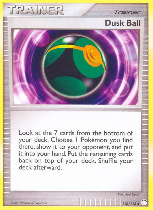 Pokemon Dusk Ball 110/123 Mysterious Treasures