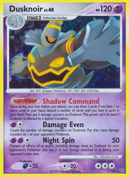 Pokemon Dusknoir 1/100 Stormfront