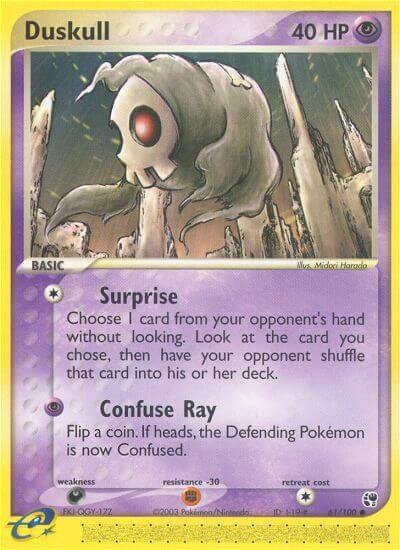 Pokemon Duskull 61/100 Sandstorm