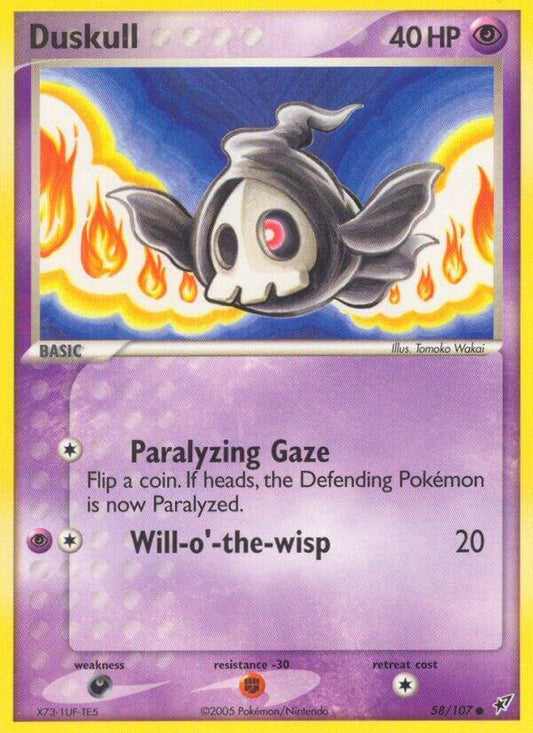 Pokemon Duskull 58/107 Deoxys
