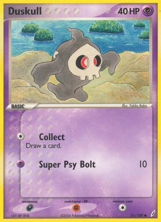 Pokemon Duskull 51/100 Crystal Guardians