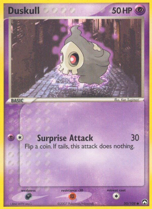 Pokemon Duskull 50/108 Power Keepers