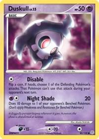 Pokemon Duskull 80/130 Diamond & Pearl