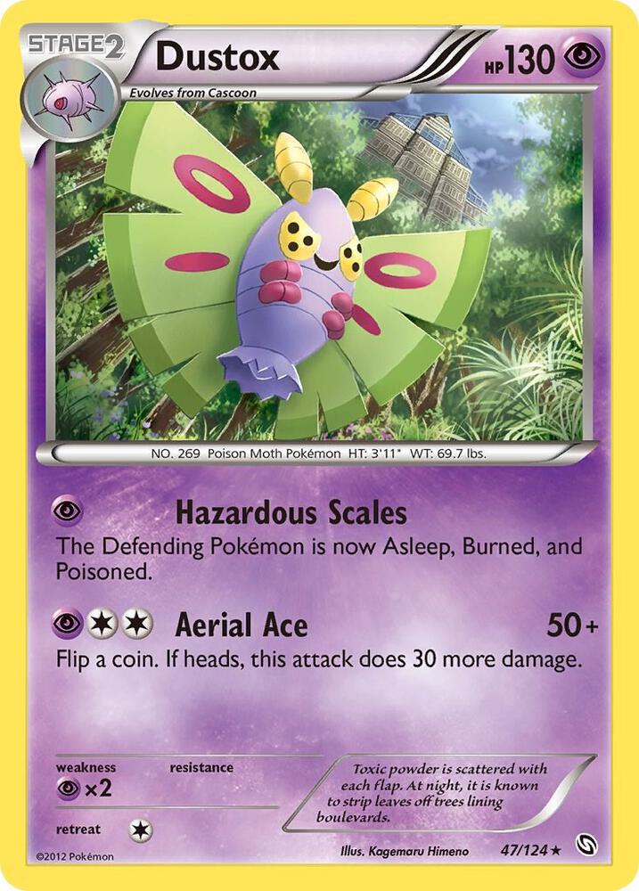 Pokemon Dustox 47/124 Dragons Exalted