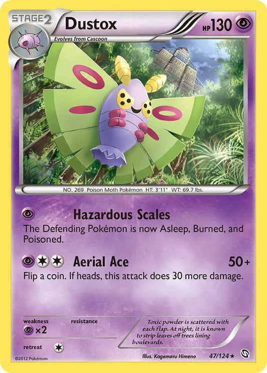 Pokemon Dustox 47/124 Dragons Exalted