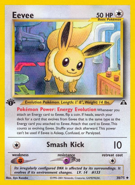 Pokemon Eevee 38/75 Neo Discovery