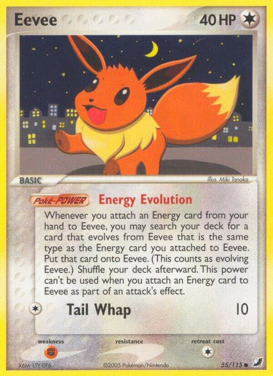 Pokemon Eevee 55/115 Unseen Forces