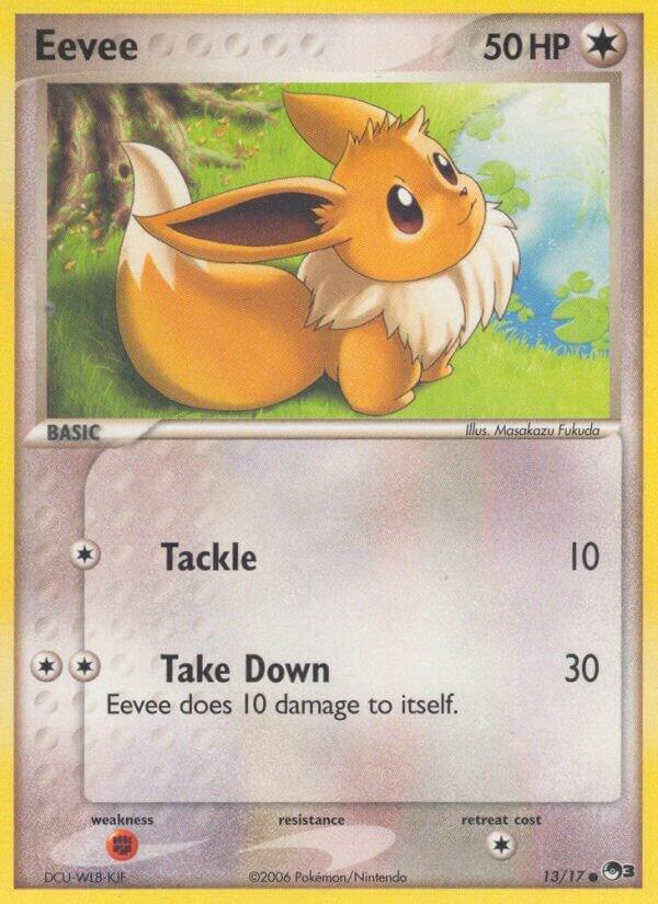 Pokemon Eevee 13/17 POP Series 3