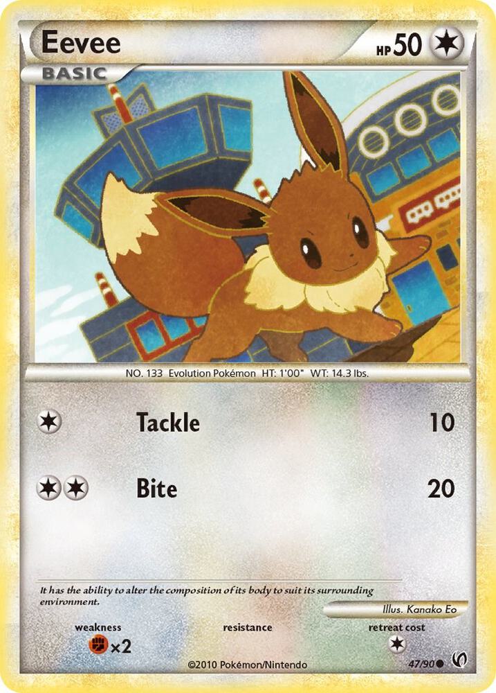 Pokemon Eevee 47/90 Undaunted
