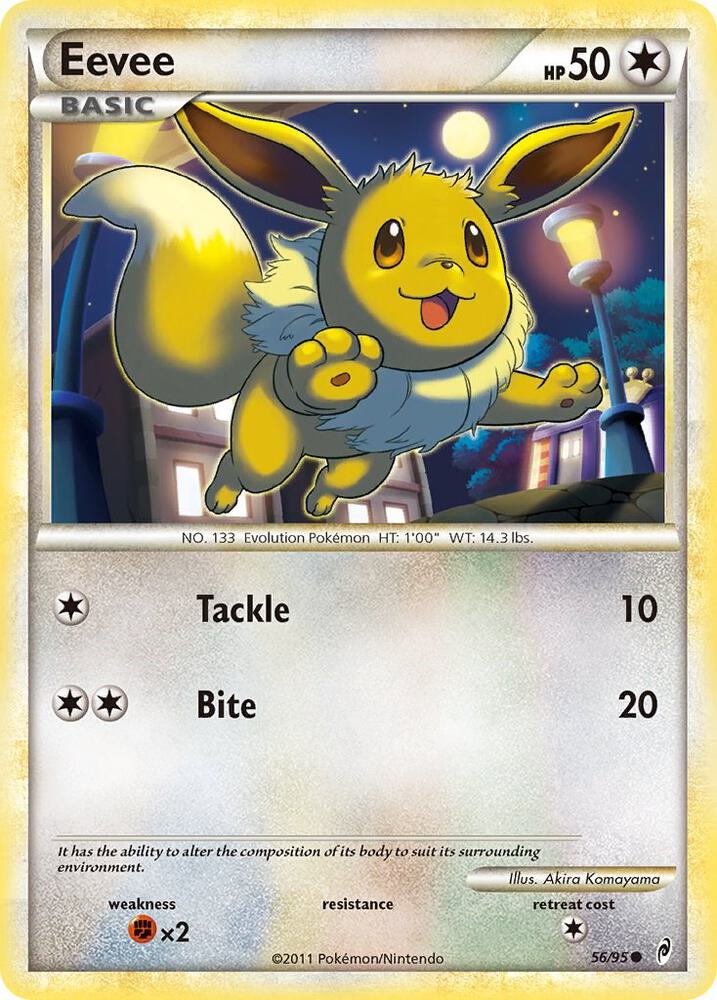 Pokemon Eevee 56/95 Call of Legends