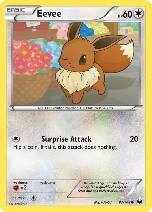 Pokemon Eevee 83/108 Dark Explorers