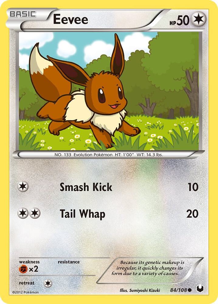 Pokemon Eevee 84/108 Dark Explorers