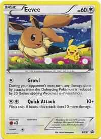 Pokemon Eevee BW97 BW Black Star Promos
