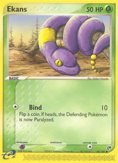 Pokemon Ekans 64/100 Sandstorm