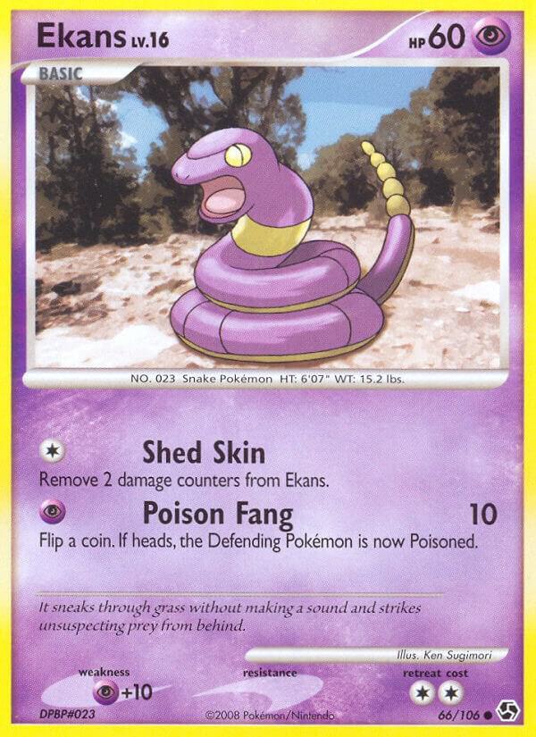 Pokemon Ekans 66/106 Great Encounters