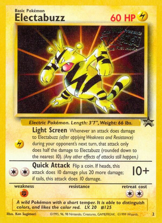 Pokemon Electabuzz #2 WOTC Promo