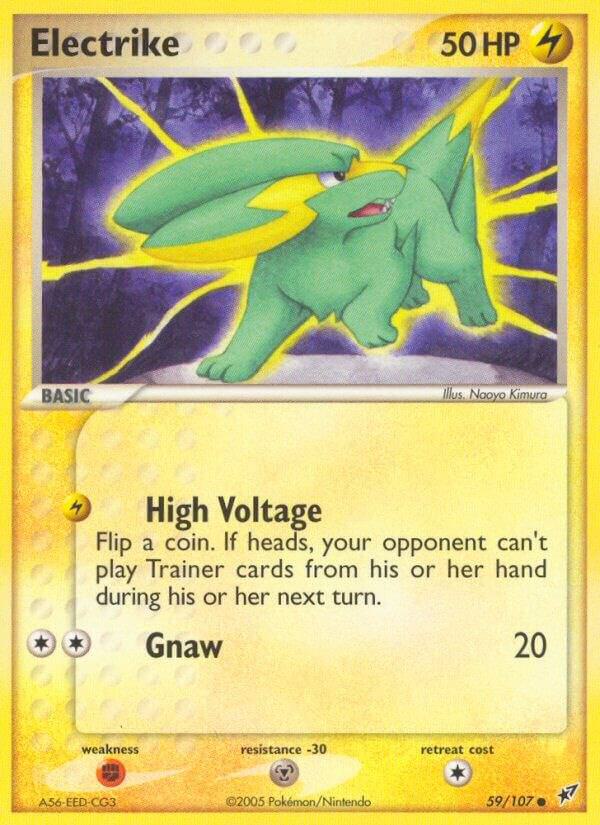 Pokemon Electrike 59/107 Deoxys