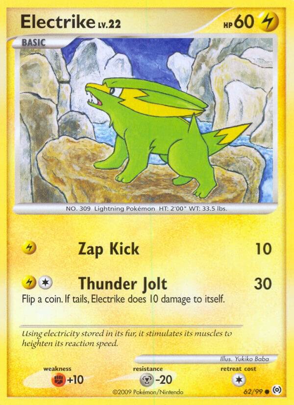 Pokemon Electrike 62/99 Arceus