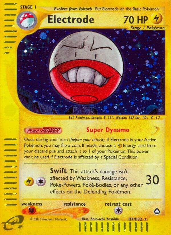 Pokemon Electrode H7/147 Aquapolis