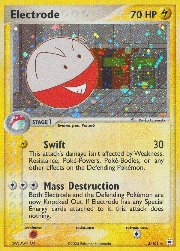 Pokemon Electrode 5/101 Hidden Legends