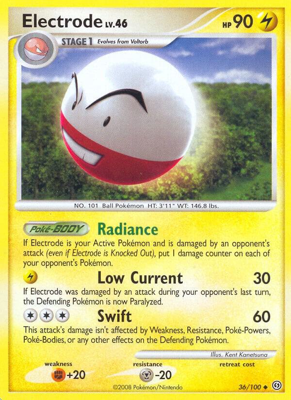 Pokemon Electrode 36/100 Stormfront