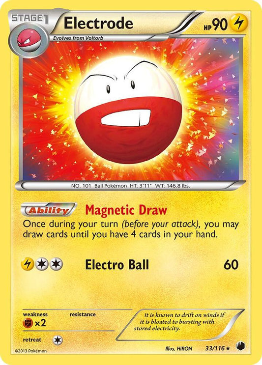 Pokemon Electrode 33/116 Plasma Freeze