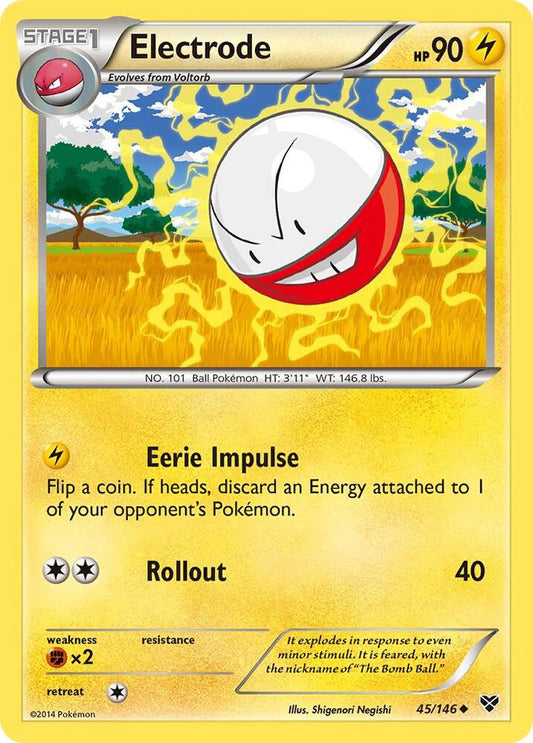Pokemon Electrode 45/146 XY
