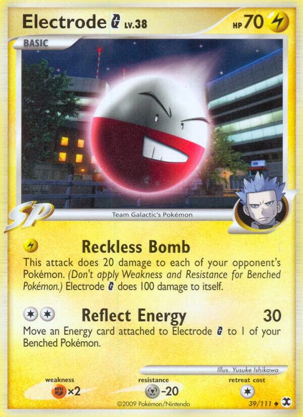 Pokemon Electrode G 39/111 Rising Rivals