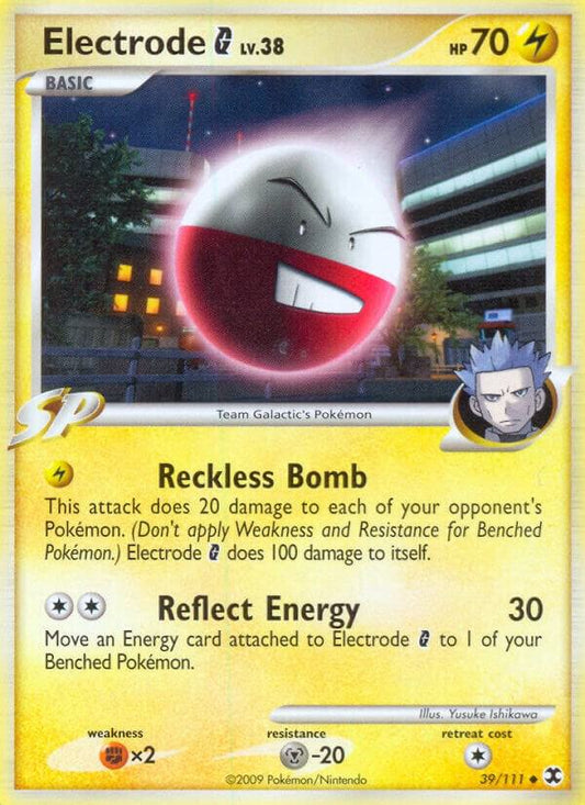 Pokemon Electrode G 39/111 Rising Rivals