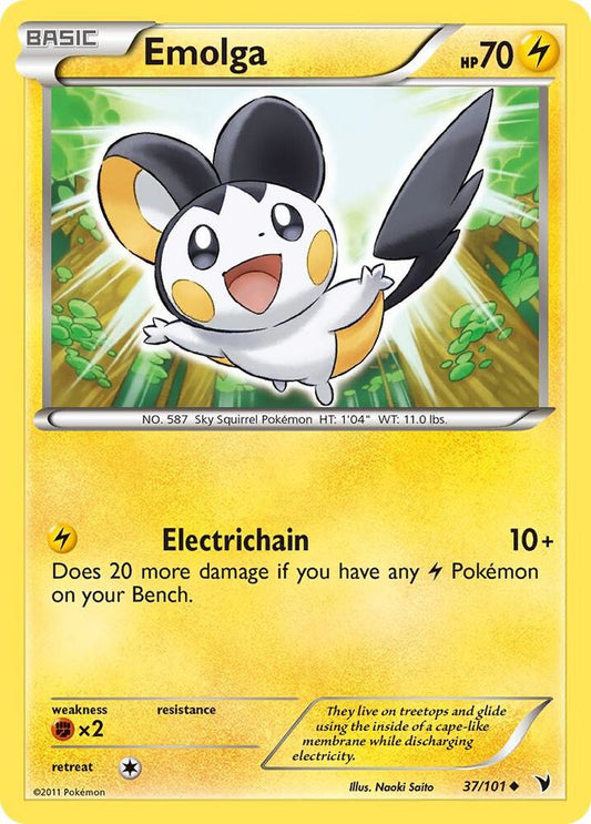 Pokemon Emolga 37/101 Noble Victories