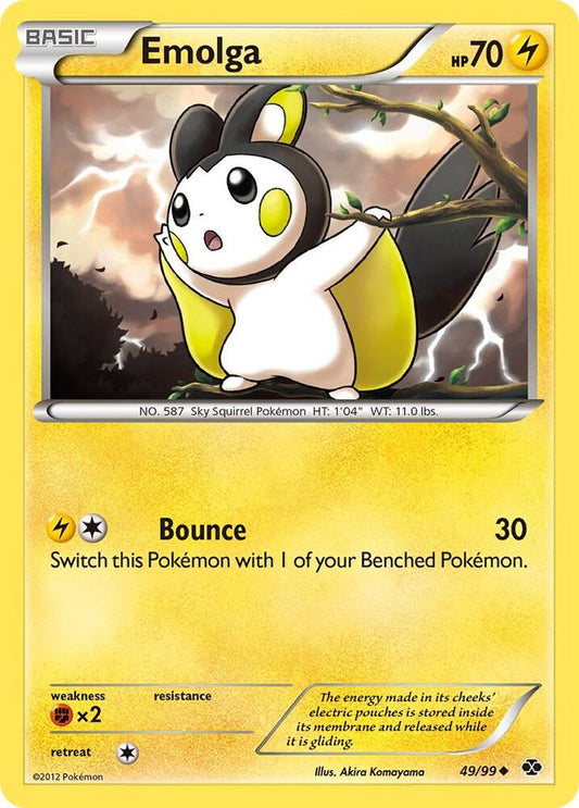 Pokemon Emolga 49/99 Next Destinies