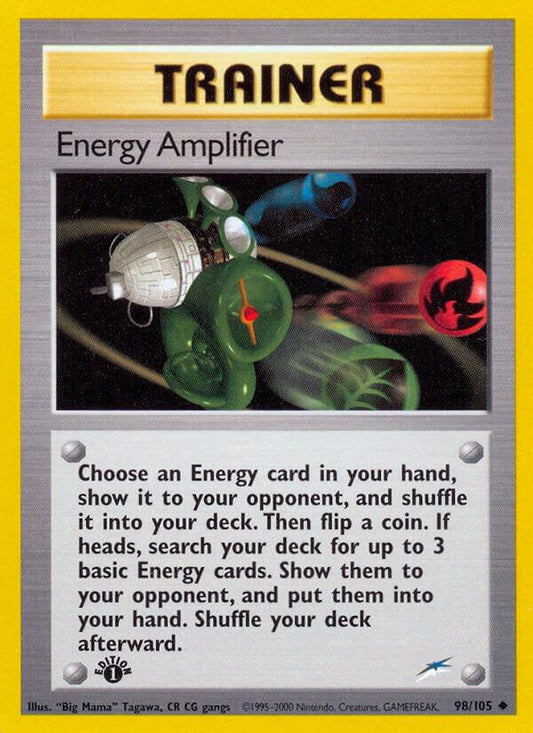 Pokemon Energy Amplifier 98/105 Neo Destiny