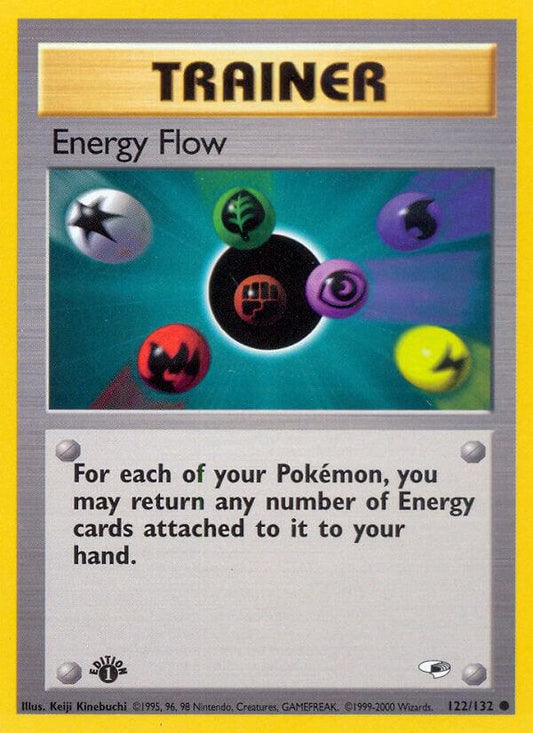 Pokemon Energy Flow 122/132 Gym Heroes