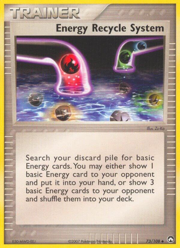 Pokemon Energy Recycle System 73/108 Power Keepers