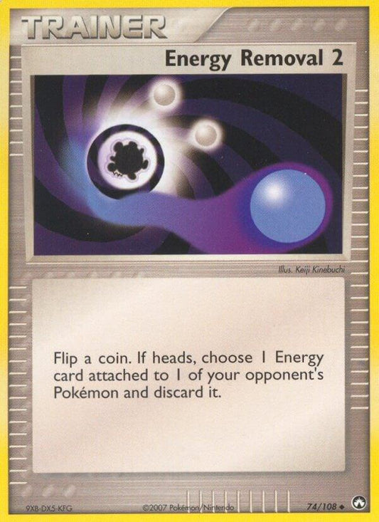 Pokemon Energy Removal 2 74/108 Power Keepers