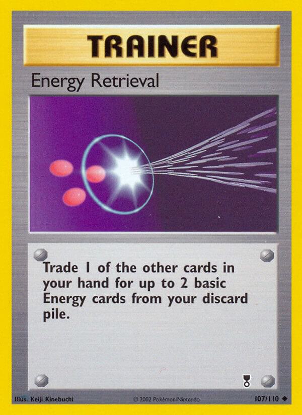 Pokemon Energy Retrieval 107/110 Legendary Collection