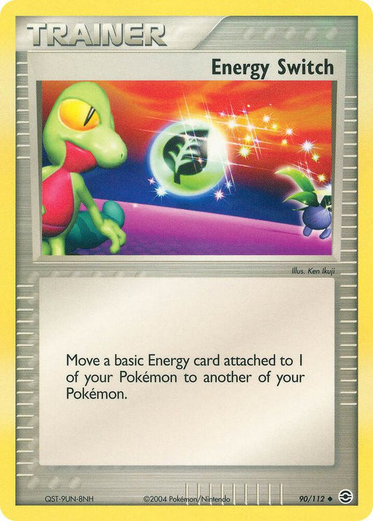 Pokemon Energy Switch 90/112 FireRed & LeafGreen