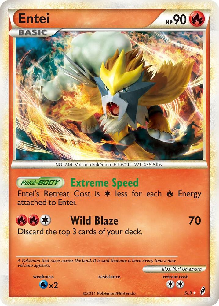 Pokemon Entei SL3 Call of Legends