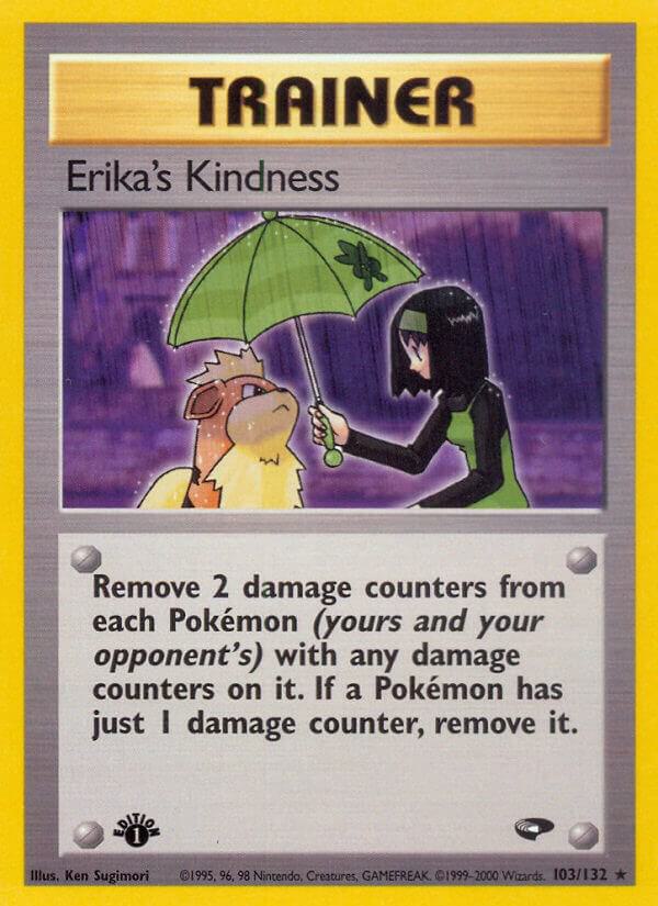 Pokemon  Erika's Kindness 103/132 Gym Challenge
