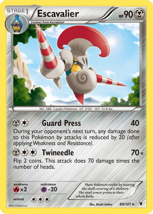 Pokemon Escavalier 80/101 Noble Victories