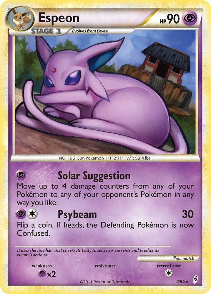 Pokemon Espeon 4/95 Call of Legends