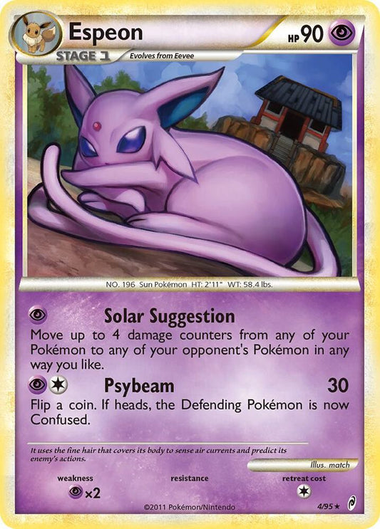 Pokemon Espeon 4/95 Call of Legends
