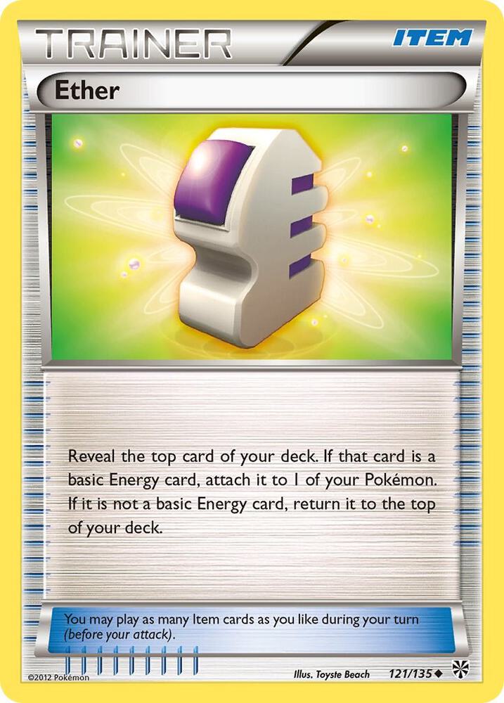 Pokemon Ether 121/135 Plasma Storm