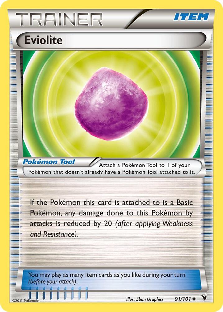 Pokemon Eviolite 91/101 Noble Victories